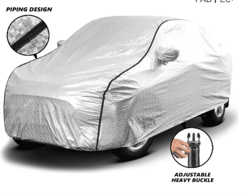 Waterproof Car Body Cover for Kia Sonet with Mirror Pocket - Image 3