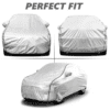 Waterproof Car Body Cover for Kia Sonet with Mirror Pocket - Image 6