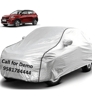 Waterproof Car Body Cover for Kia Sonet with Mirror Pocket