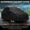 Waterproof Fully Body Car Cover Kia Sonet with Triple Stitch - Image 2