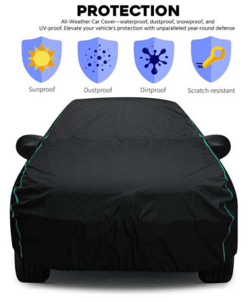 Waterproof Fully Body Car Cover Kia Sonet with Triple Stitch - Image 5