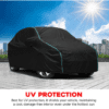 Waterproof Fully Body Car Cover Kia Sonet with Triple Stitch - Image 6