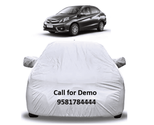 Waterproof Car Body Cover For Honda Amaze With Mirror Pockets