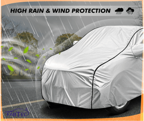 Waterproof Car Body Cover for Honda Amaze with Triple Stitched - Image 5
