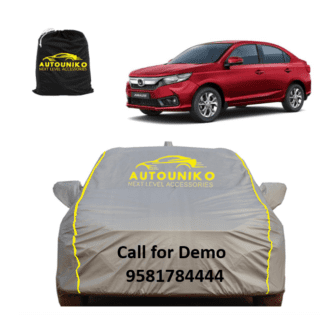 Waterproof Car Body Cover for Honda Amaze Elastic Triple Stitched