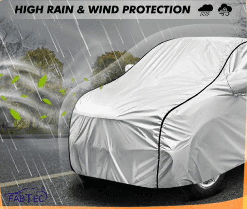 Car Body Cover For Honda Elevate With Mirror Pockets - Image 3