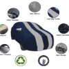 Honda Brio Car Body Water UV-Ray and Dust Resistance Cover - Image 3