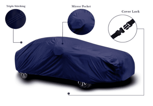 Waterproof Car Body Cover All Accessories Compatible for Honda Brio - Image 3