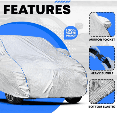 Waterproof Dust and UV Heat Resistant Car Cover Honda Accord - Image 4