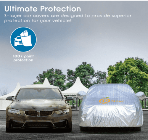 Waterproof Cover with Triple Stitching Car Cover for Honda WR-V - Image 2