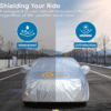 Waterproof Cover with Triple Stitching Car Cover for Honda WR-V - Image 4