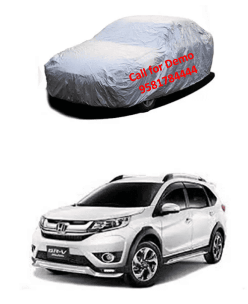 Car Body Cover For Honda BR-V Without Mirror Pockets Silver