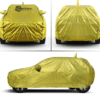 Honda BR-V Car Body Cover With Mirror Pockets Yellow Color - Image 3