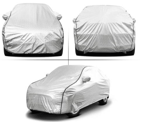 Waterproof Car Body Cover for Honda Jazz with Triple Stitched - Image 4