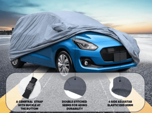 Water and Dust Proof Car Body Cover For Toyota Corolla - Image 2