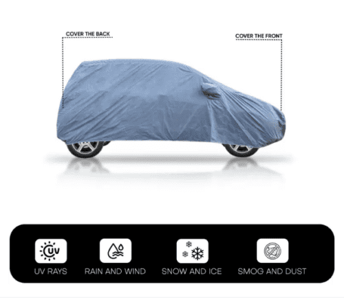 Water and Dust Proof Car Body Cover For Toyota Corolla - Image 4