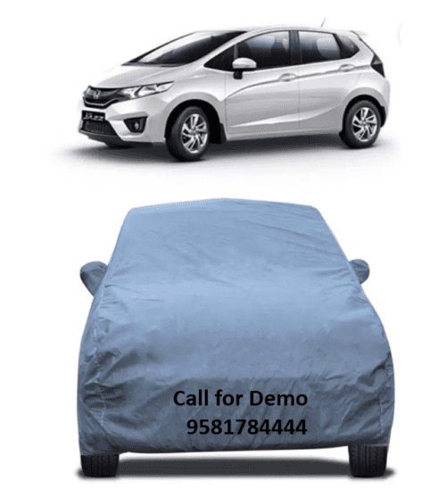 Waterproof Car Body Cover For Honda Jazz With Mirror Pockets