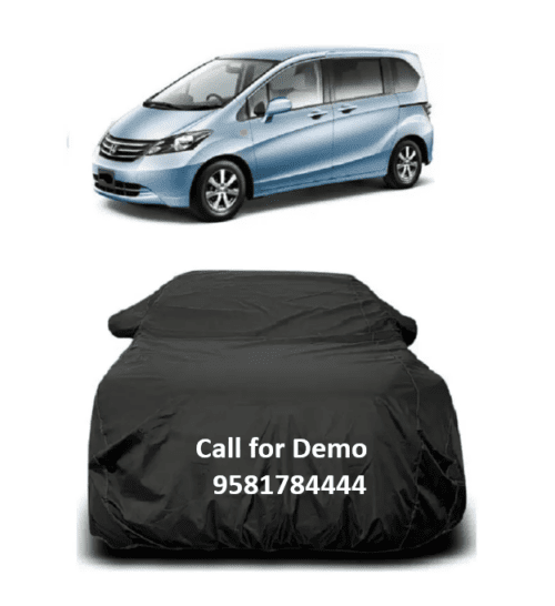 Waterproof Car Body Cover for Honda Freed Gray Color