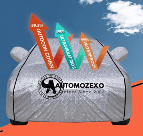 Car Body Cover for Toyota Camry Waterproof Elastic Triple Stitched - Image 4