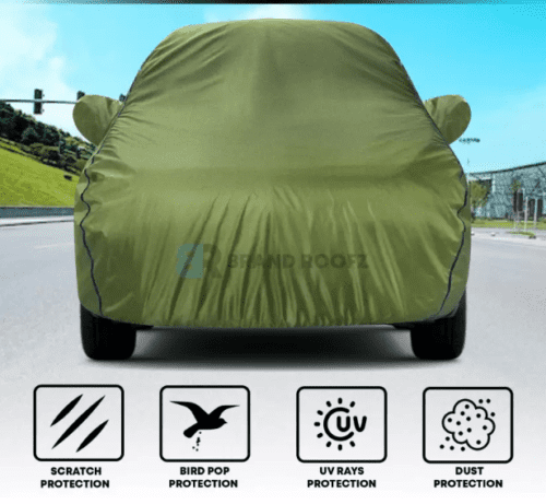 Toyota Urban Cruiser Car Body Cover with Triple Stitch - Image 3