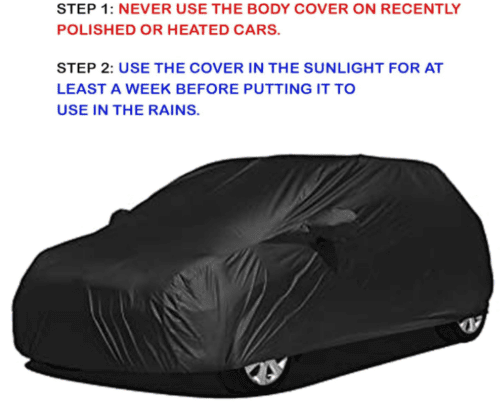 Car Cover Compatible with Toyota Urban Cruiser Taisor Water Resistant - Image 5