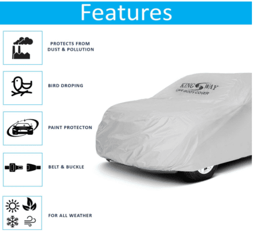 Dustproof Car Body Cover Compatible with Toyota Urban Cruiser - Image 2