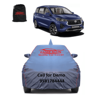 Car Body Cover For Toyota Rumion With Mirror Pockets Grey