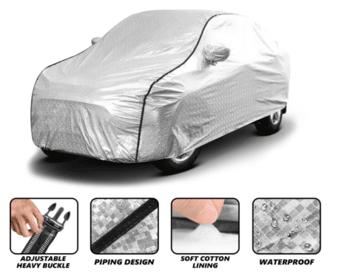 Waterproof Car Body Cover for Toyota Urban Cruiser Hyryder - Image 3