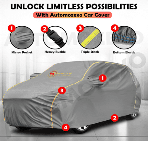 Toyota Corolla Altis Waterproof Cover UV-Ray and Dust Protection - Image 4