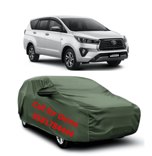 Car Body Cover for Toyota Innova Crysta Dust and Waterproof