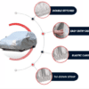 Water and Dust Proof Car Body Cover For Toyota Etios - Image 2