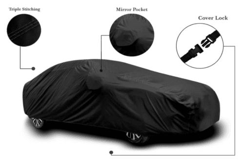 Waterproof Car Body Cover All Accessories Compatible for Toyota Etios - Image 3