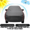 Car Body Cover For Toyota Innova Hycross Waterproof - Image 2
