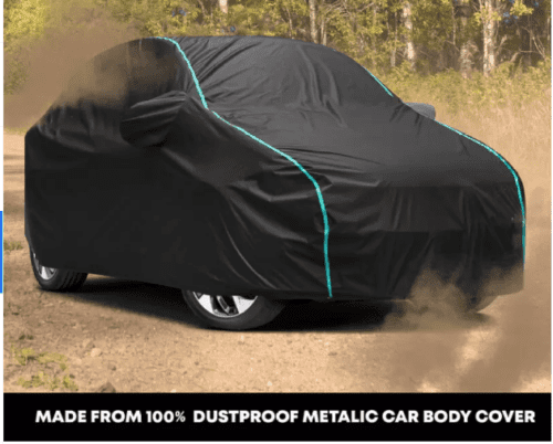 Car Body Cover For Toyota Innova Hycross Water Resistant - Image 4