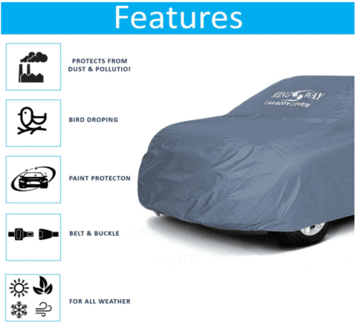 Dustproof Car Body Cover Compatible with Ford Endeavour - Image 2
