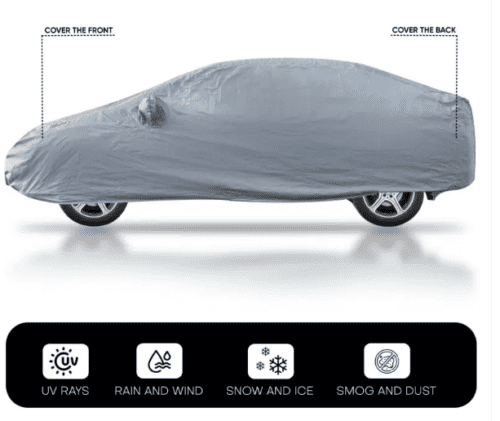 Car Body Cover For Ford Fiesta Dust and Water Proof - Image 3