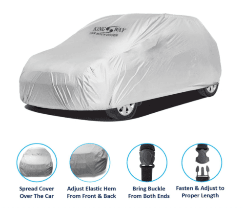 Dust and Water Proof Car Cover Compatible with Ford Freestyle - Image 3