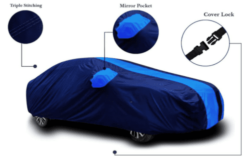 Waterproof Car Cover All Accessories Compatible for Ford Figo Aspire - Image 3