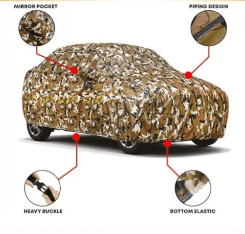 Car Body Cover For Ford Mustang Water and Dust Resistant - Image 4
