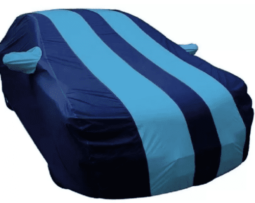 Car Cover For Ford Mustang With Mirror Pockets Color Blue - Image 3