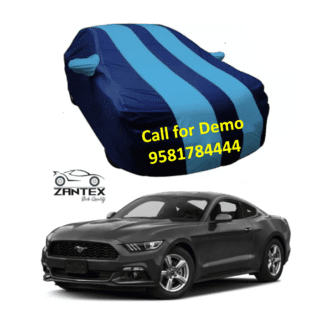 Car Cover For Ford Mustang With Mirror Pockets Color Blue