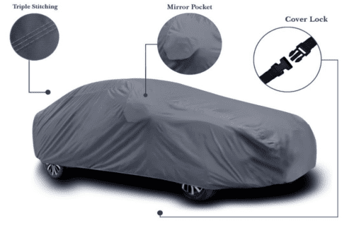 Waterproof Car Body Cover All Accessories Compatible for Renault Kwid - Image 4