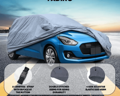 Water and Dust Resistant Car Body Cover For Renault Kwid - Image 2