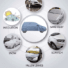Water and Dust Resistant Car Body Cover For Renault Kwid - Image 3