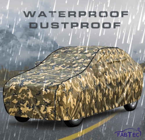 Waterproof Car Body Cover Compatible with Renault Kwid Triple Stitched - Image 3