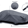 Car Body Cover for Renault Pulse Triple Stitched UV Resistant - Image 3