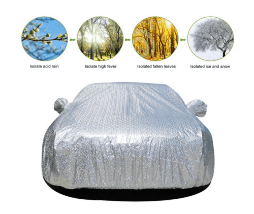 All Weather Protection Car Body Cover for Renault Pulse - Image 5