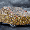 Car Waterproof Body Cover for Renault TRIBER with Triple Stitch - Image 3