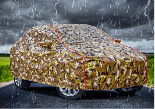 Car Waterproof Body Cover for Renault TRIBER with Triple Stitch - Image 3