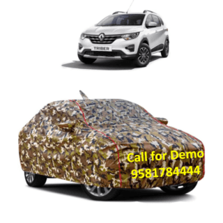 Car Waterproof Body Cover for Renault TRIBER with Triple Stitch